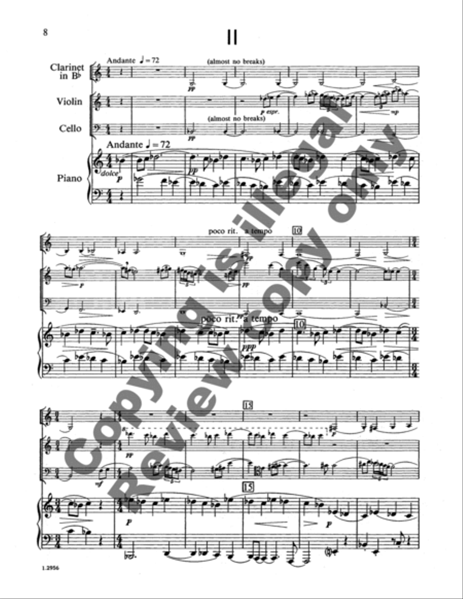 Cabaret Music Cabaret Music Clarinet scores gallery preview page 10
