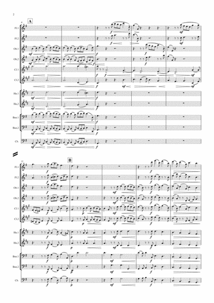 Corelli: Concerto Grosso Op.6 No.8 (Christmas Concerto) Mvt.VI Pastorale - symphonic wind image number null