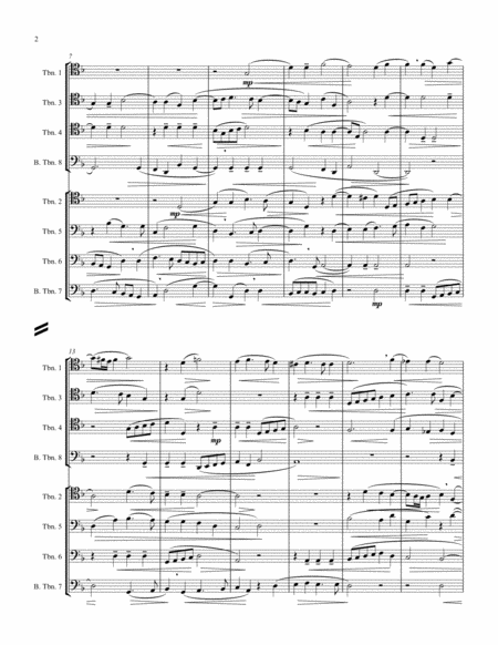 Canzon Trigesimaterza per otto tromboni (1608)