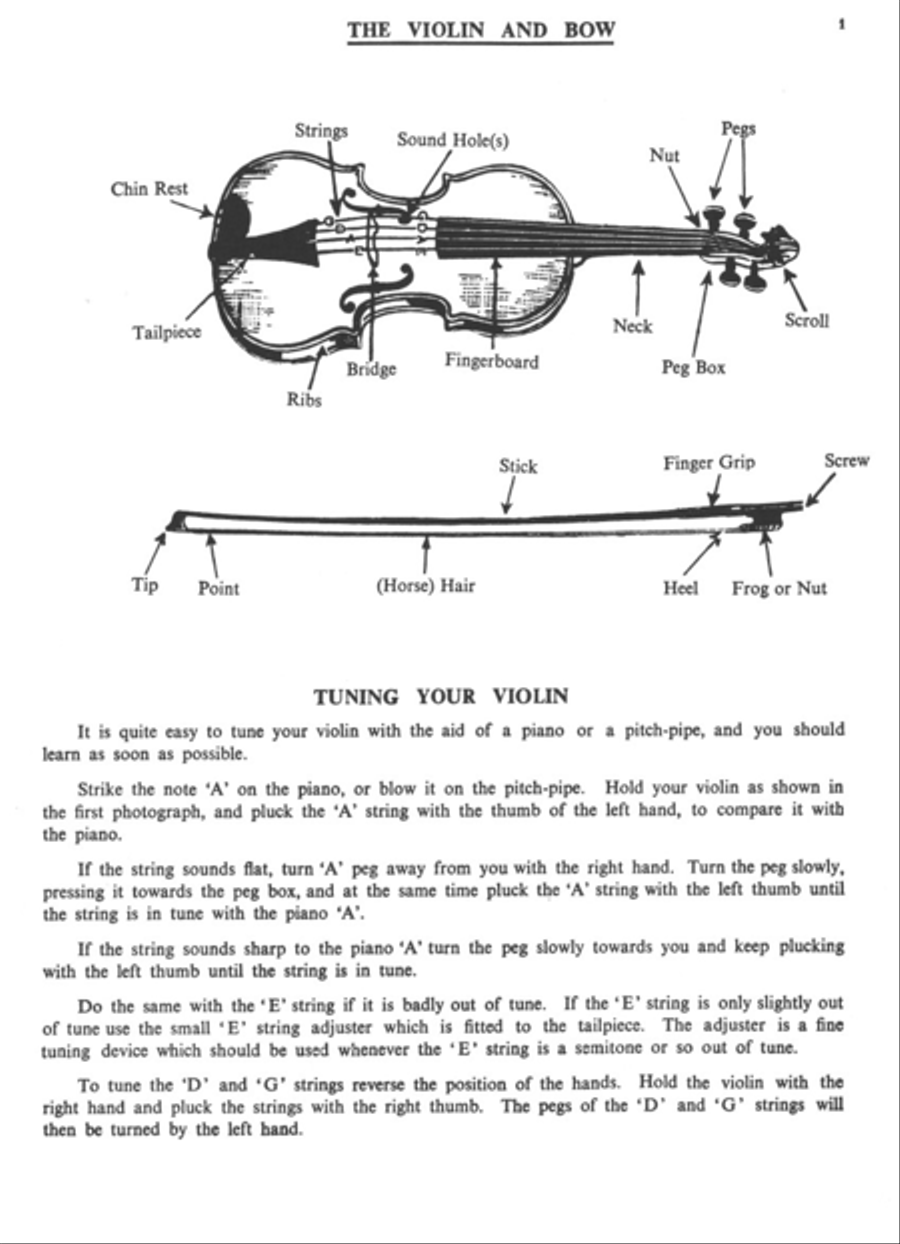 First Year Violin Tutor Violin scores gallery preview page 2