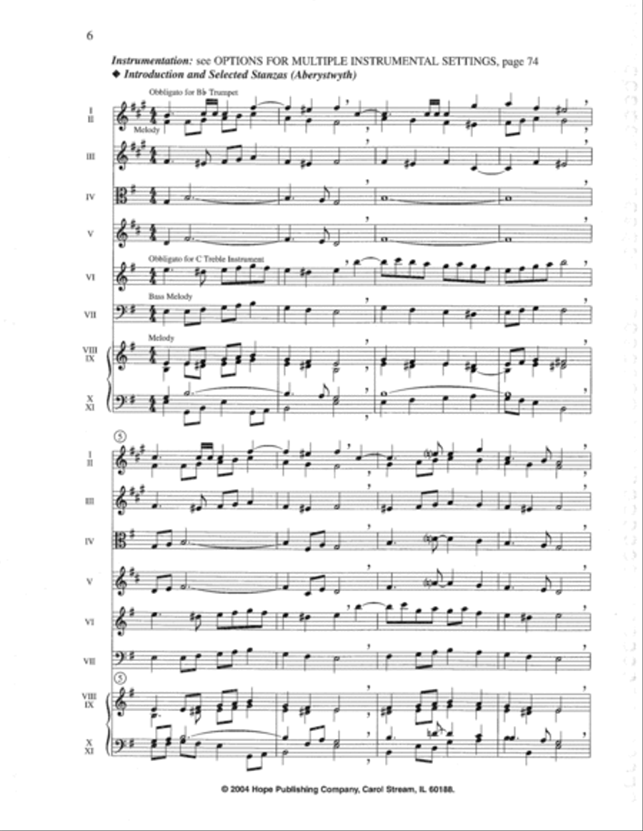 More Creative Ways to Use the Choir, Organ, Handbells and Other Instruments (V-D Choir scores gallery preview page 8