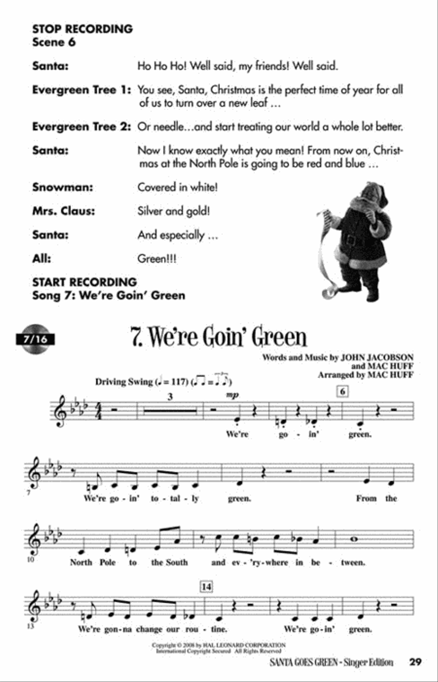 Santa Goes Green image number null