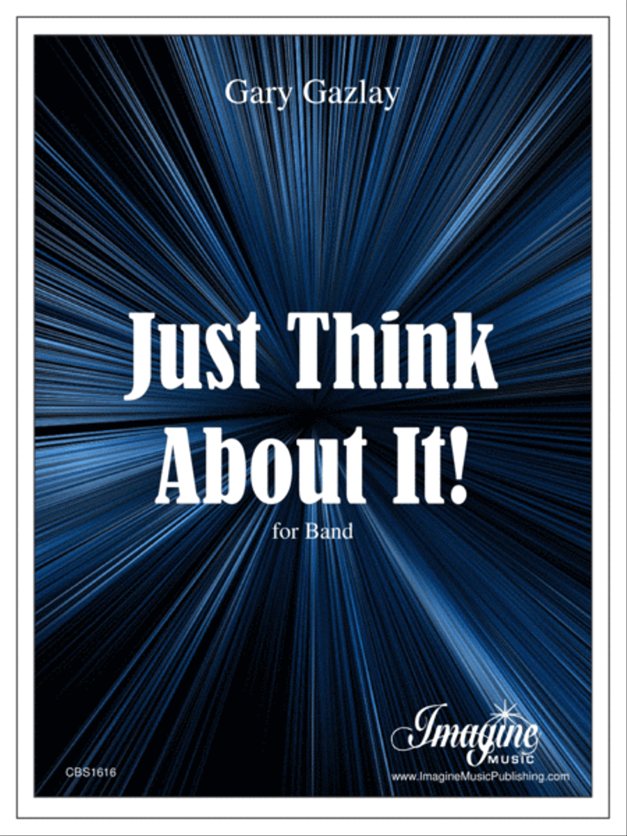 Just Think About It! Concert Band scores gallery preview page 2