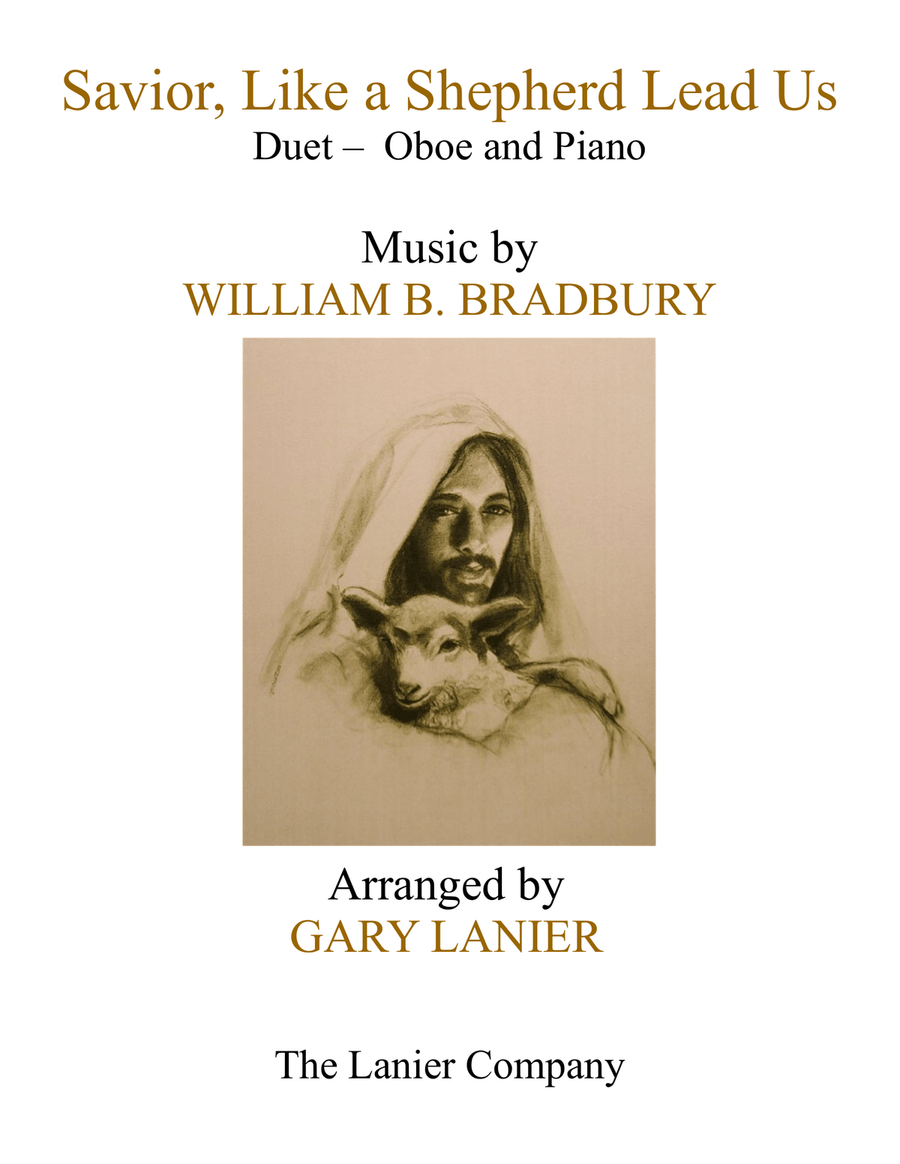 SAVIOR, LIKE A SHEPHERD LEAD US (Duet – Oboe & Piano with Parts) Piano scores gallery preview page 1
