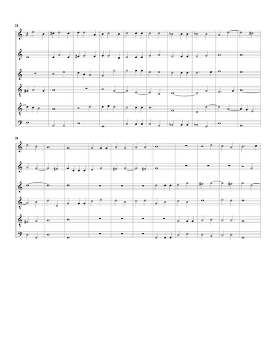 Sonata no.11 a6 (28 Sonate a quattro, sei et otto, con alcuni concerti (1608)) "La Marina" (arrangem