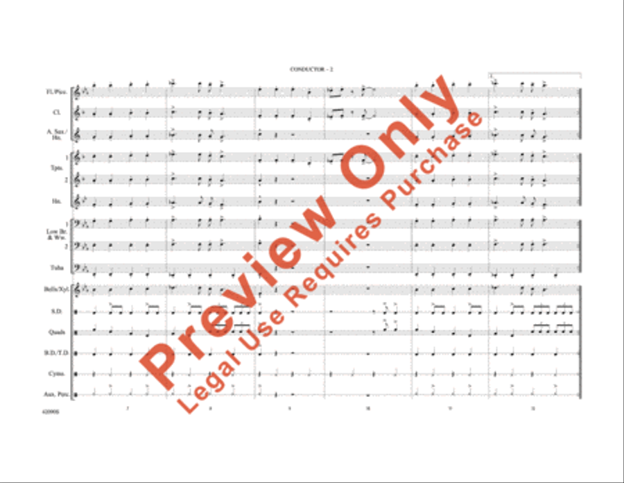My Generation My Generation Marching Band scores gallery preview page 3