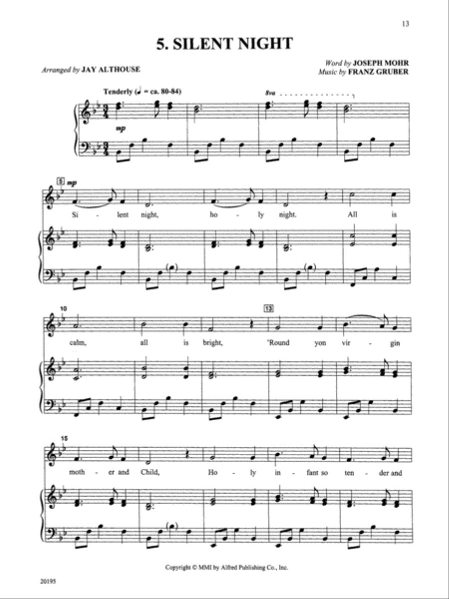 Ready to Sing . . . Christmas Voice scores gallery preview page 4