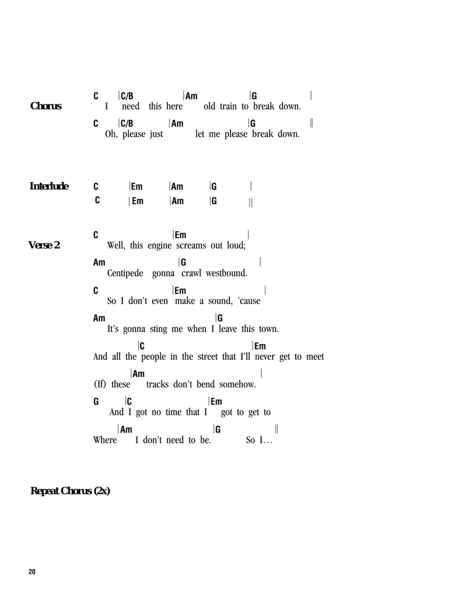 Breakdown Acoustic Guitar scores gallery preview page 2