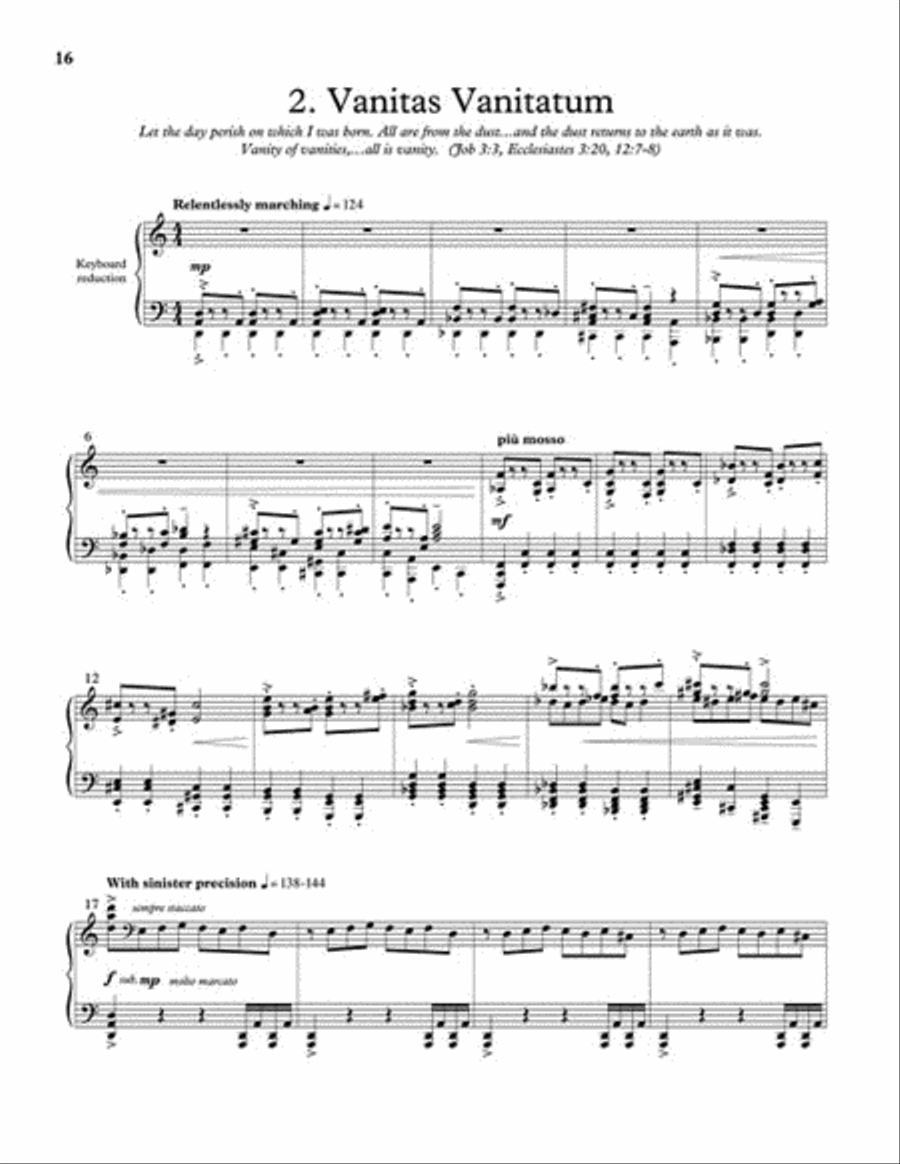Requiem for the Living 4-Part scores gallery preview page 4
