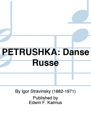Book cover for PETRUSHKA: Danse Russe