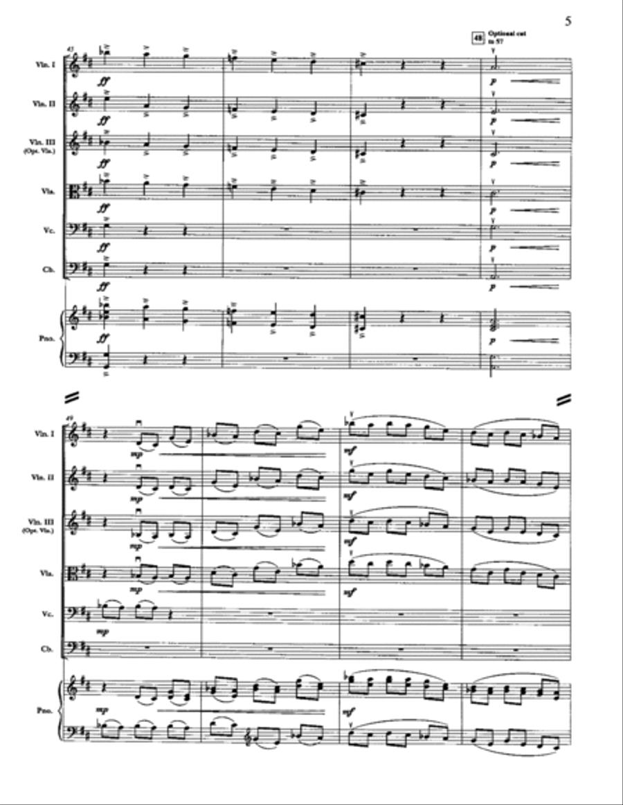 Liebestraum (Dream of Love) Orchestra scores gallery preview page 6