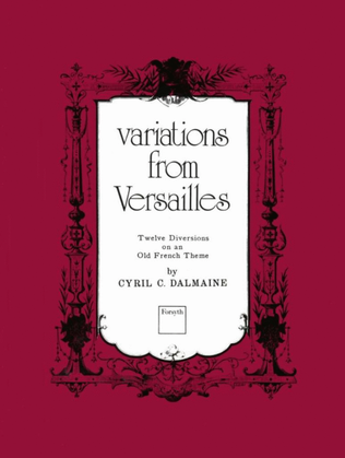 Variations From Versailles