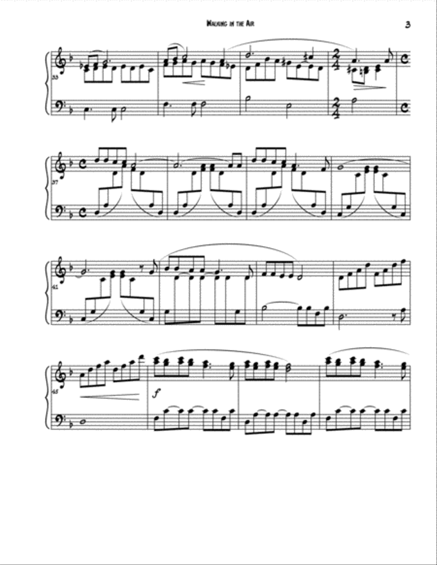 Walking In The Air Walking In The Air Glockenspiel scores gallery preview page 3