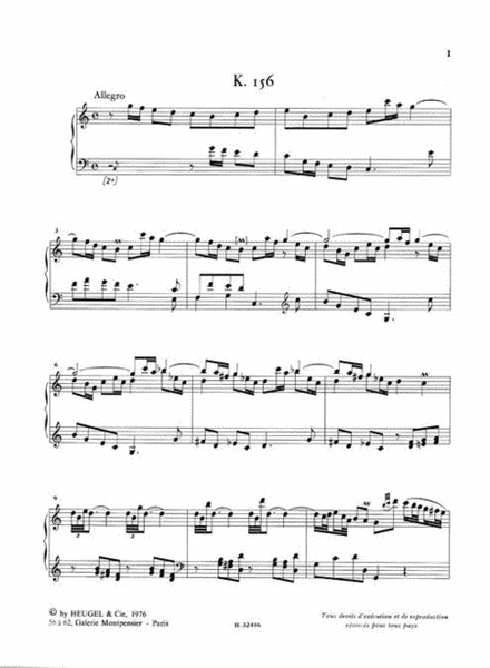 Sonates Volume 4 K156 - K205