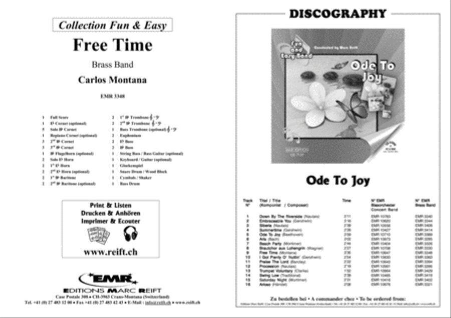 Free Time Brass Band scores gallery preview page 2