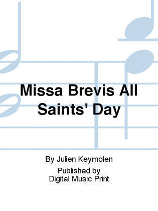 Missa Brevis All Saints' Day