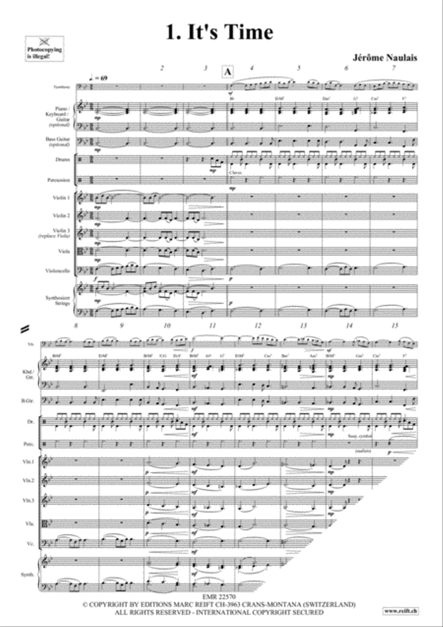 Play With Your Band Volume 3 Trombone scores gallery preview page 3