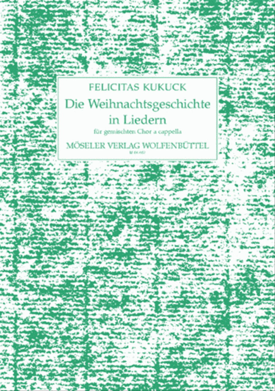 Die Weihnachtsgeschichte in Liedern 4-Part scores gallery preview page 1