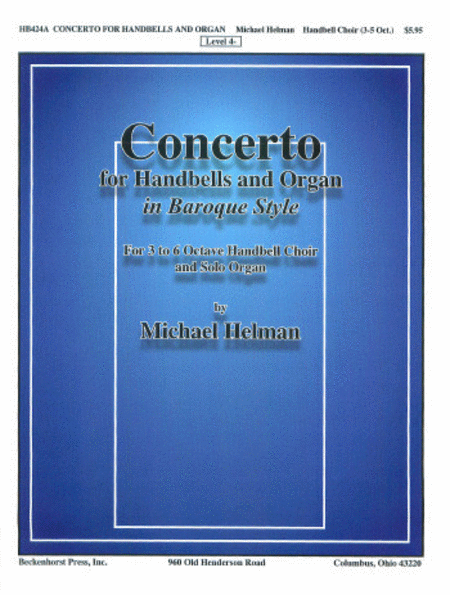 Concerto For Handbells And Organ image number null