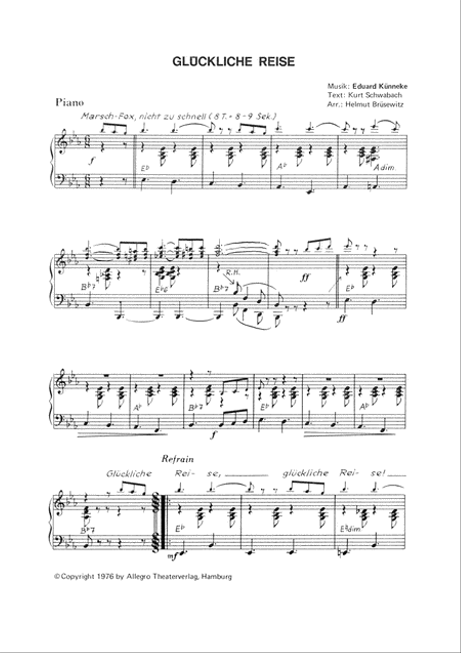 Gluckliche Reise Orchestra scores gallery preview page 6
