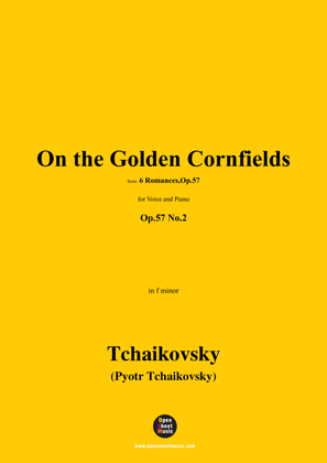 Book cover for Tchaikovsky-On the Golden Cornfields,in f minor,Op.57 No.2