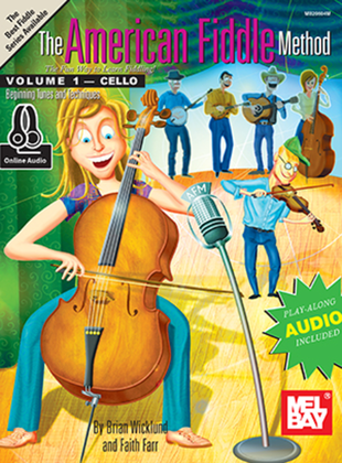 Book cover for The American Fiddle Method, Volume 1 - Cello
