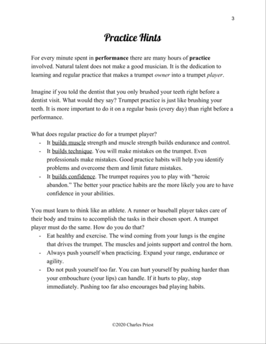 Trumpet Basics Trumpet Solo scores gallery preview page 3