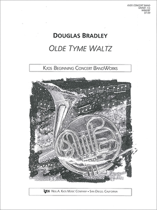 Book cover for Olde Tyme Waltz - Score