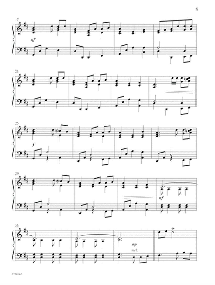 Measureless the Love of God Piano Solo scores gallery preview page 3