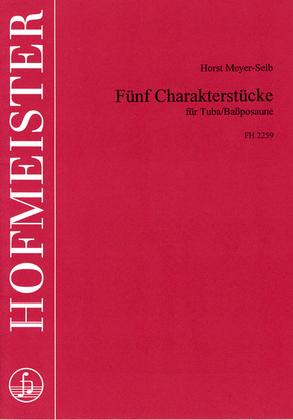 Book cover for Funf Charakterstucke
