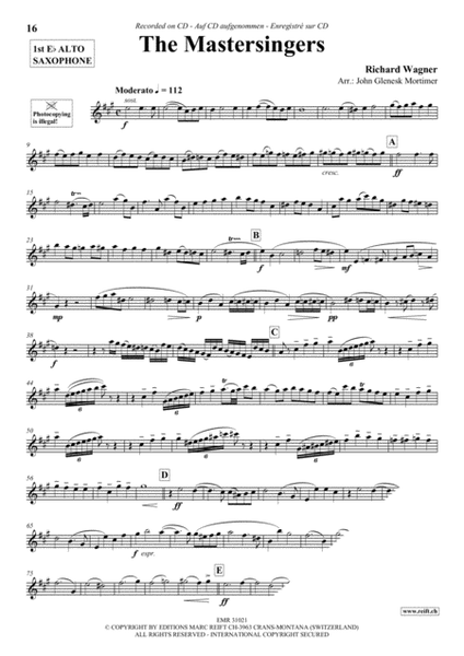 Play The 1st Alto Sax With The Philharmonic Wind Orchestra image number null