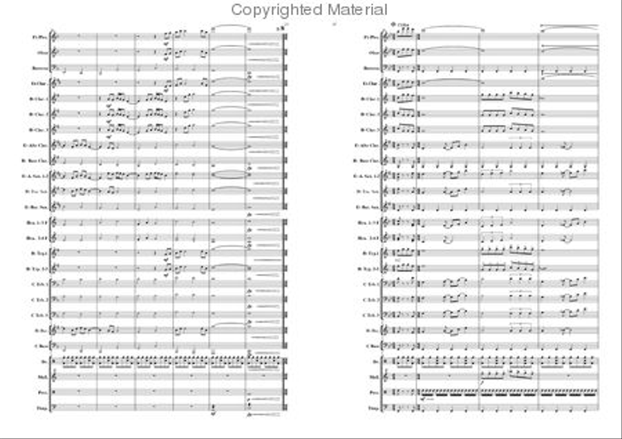 Keep me Praising Concert Band scores gallery preview page 9