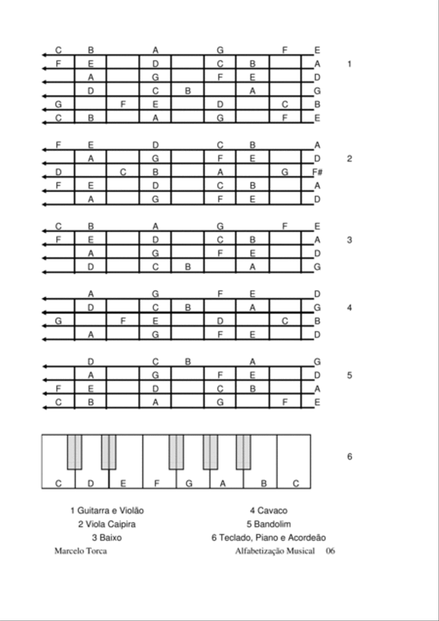 Alfabetização Musical Alfabetização Musical Small Ensemble scores gallery preview page 6