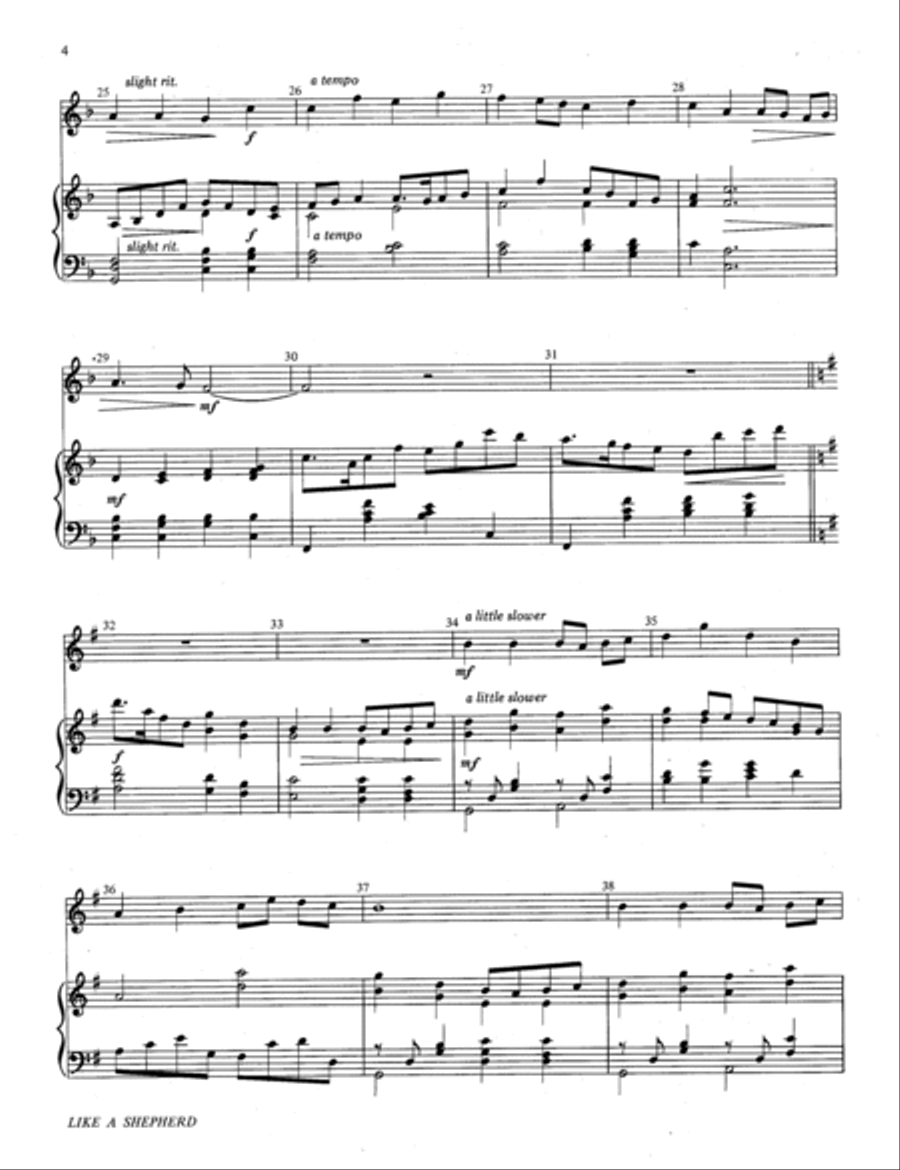 Like a Shepherd Like a Shepherd Percussion scores gallery preview page 4