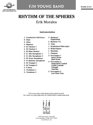 Rhythm of the Spheres: Score