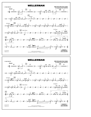 Wellerman (arr. Paul Murtha) - Snare Drum