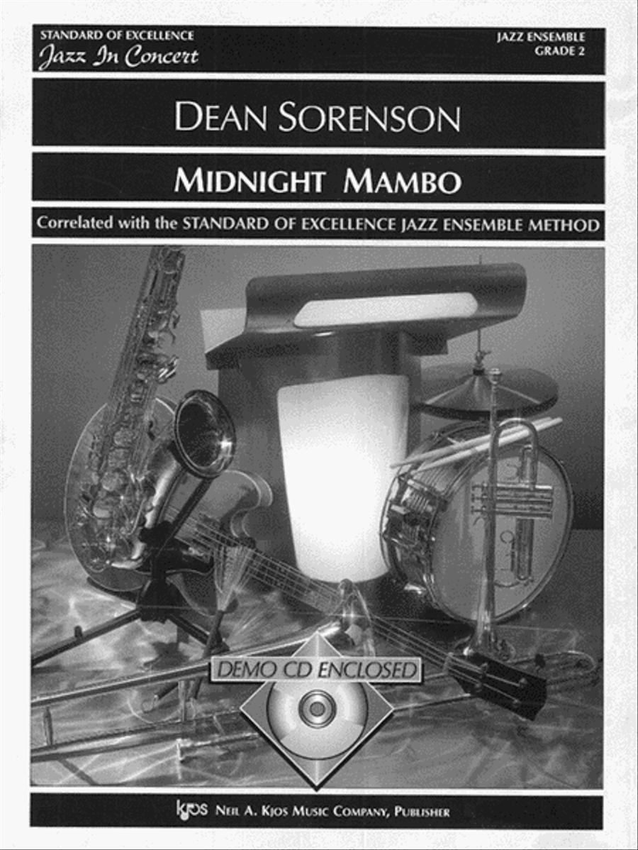 Midnight Mambo-Score Midnight Mambo-Score Jazz Ensemble scores gallery preview page 1