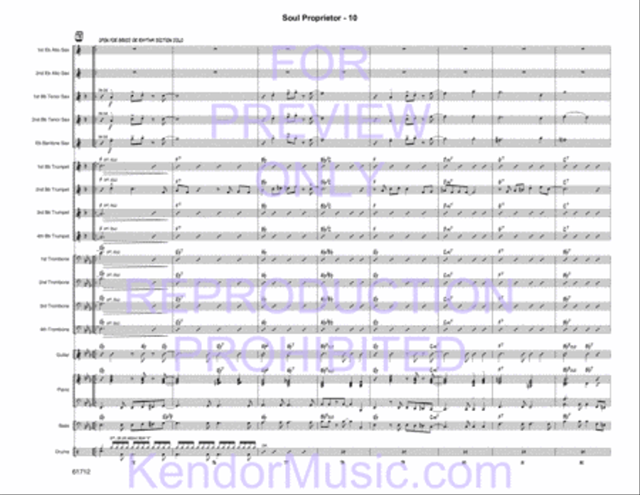 Soul Proprietor Soul Proprietor Jazz Ensemble scores gallery preview page 12