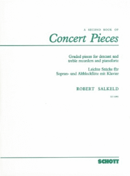 Second Book of Concert Pieces (Recorder)