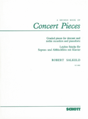 Second Book of Concert Pieces