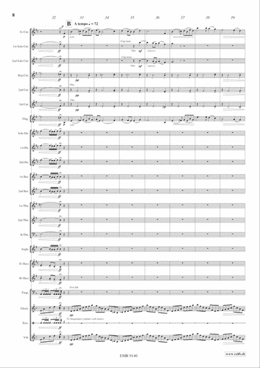 Imaginary Worlds Brass Band scores gallery preview page 9