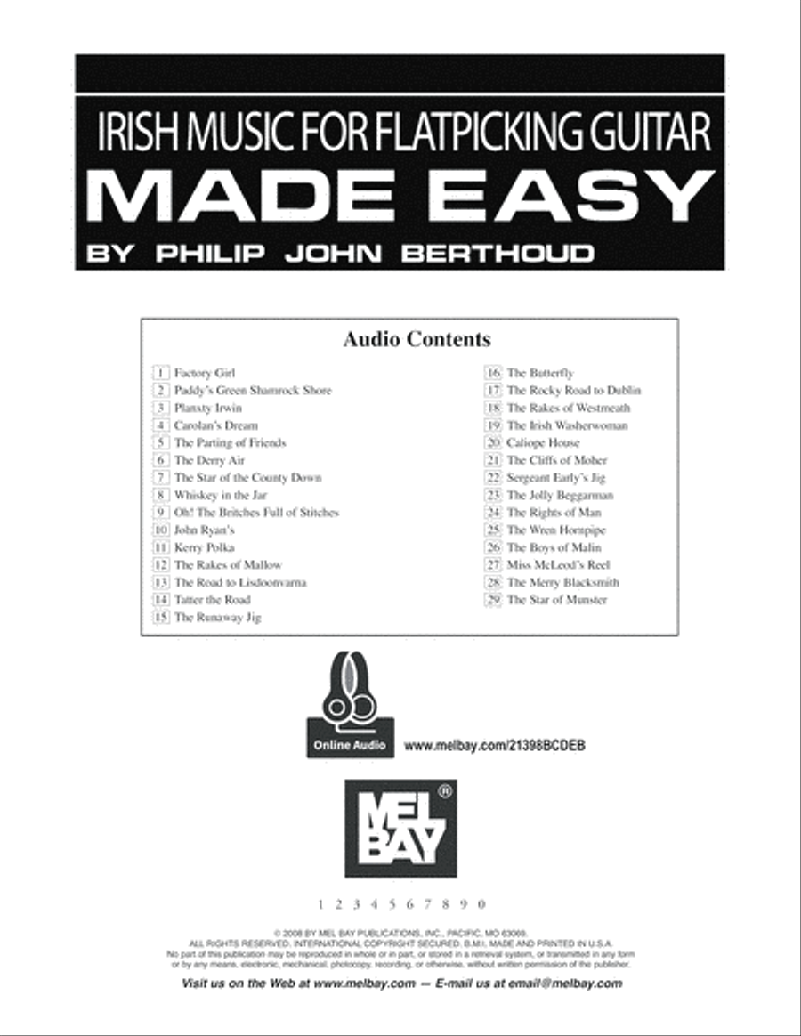 Irish Music for Flatpicking Guitar Made Easy Flatpicking Guitar scores gallery preview page 2