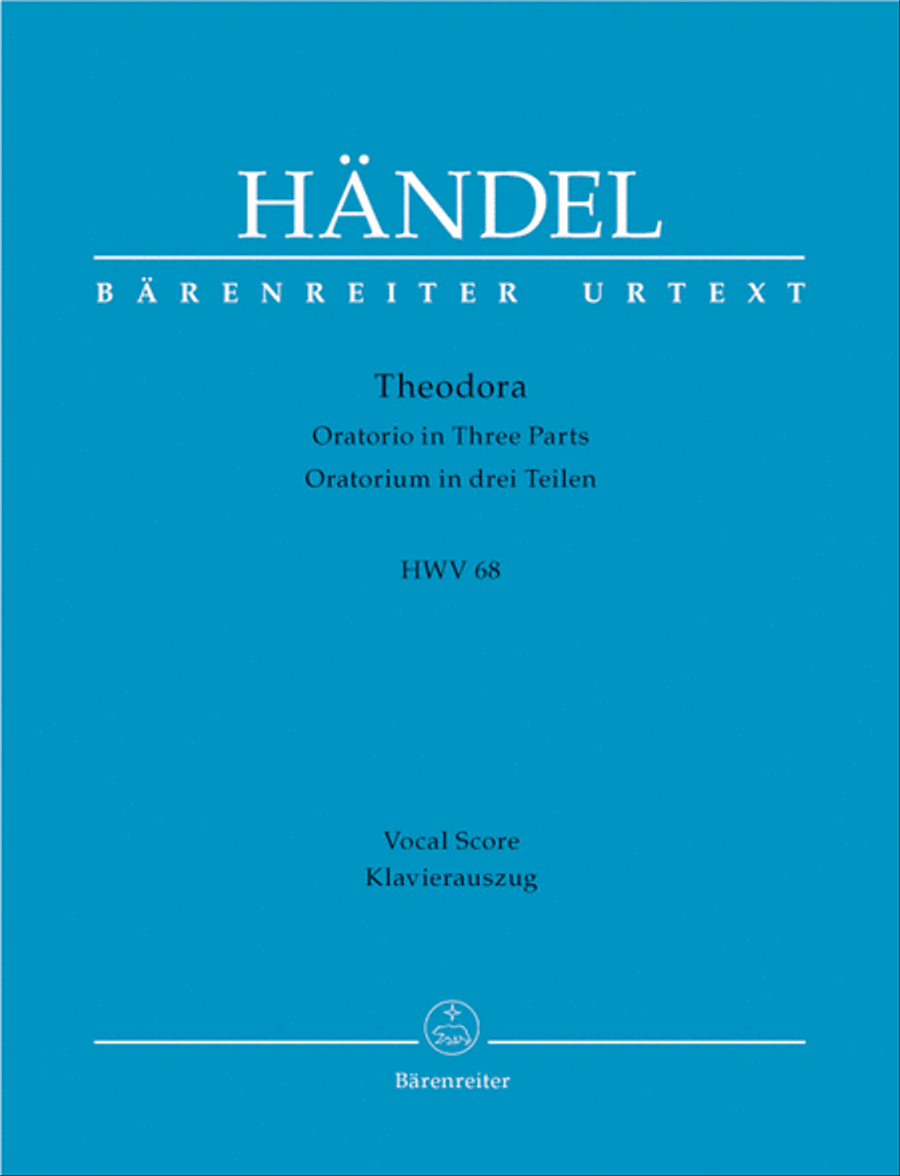 Theodora HWV 68 Mixed Choir scores gallery preview page 1