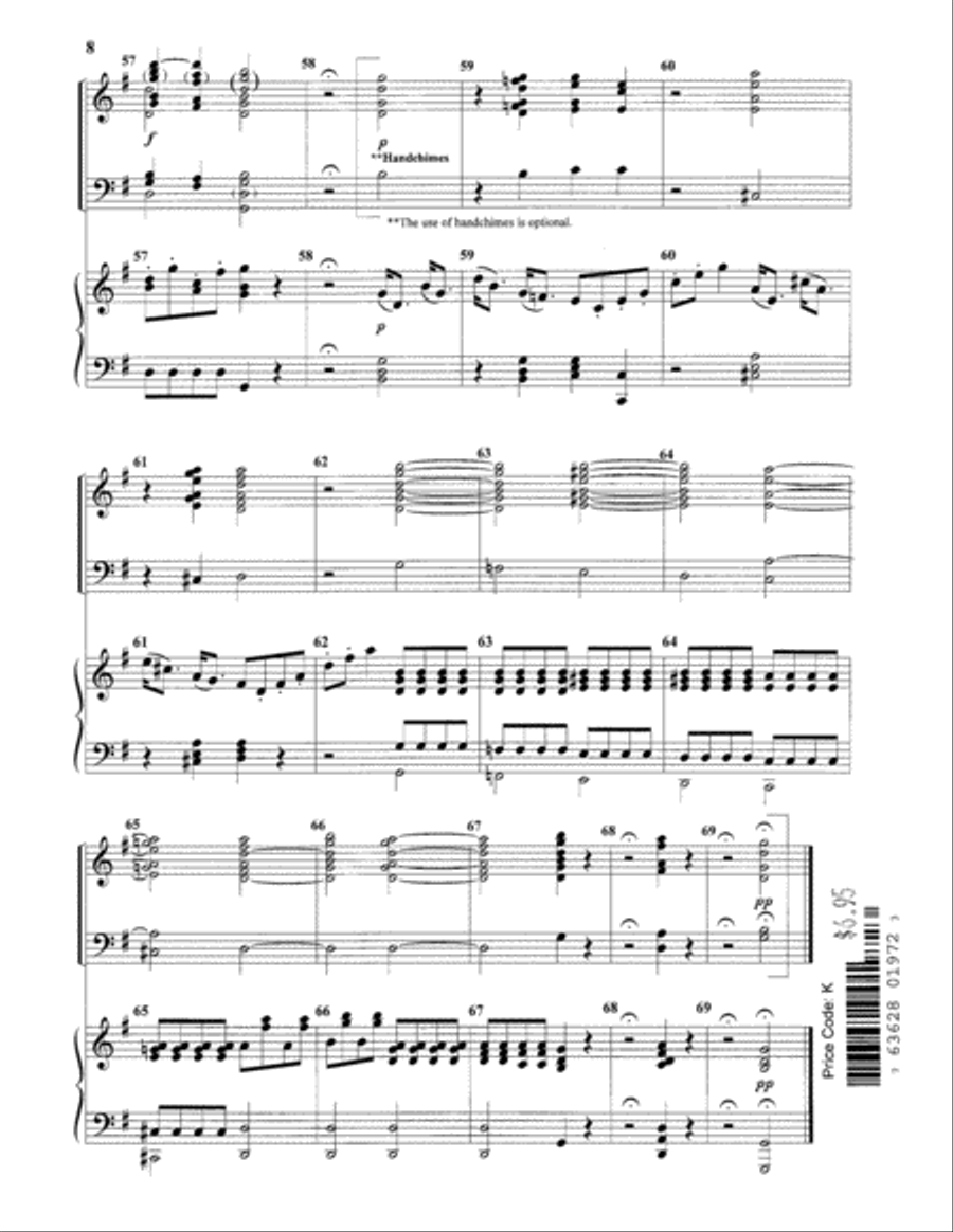 Glory to God in the Highest 4-Octaves scores gallery preview page 15
