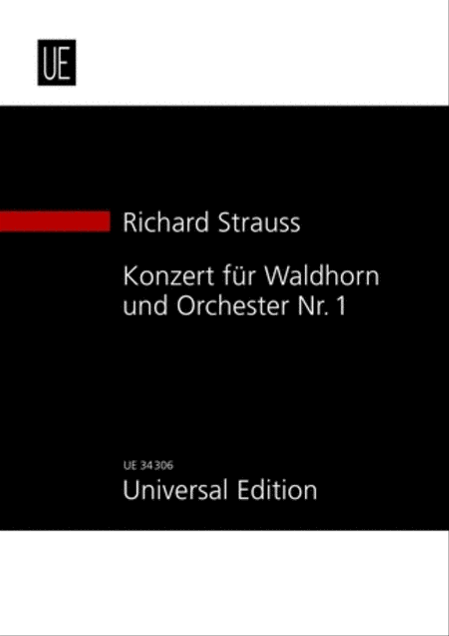 Horn Concerto No. 1, Op. 11 Orchestra scores gallery preview page 1