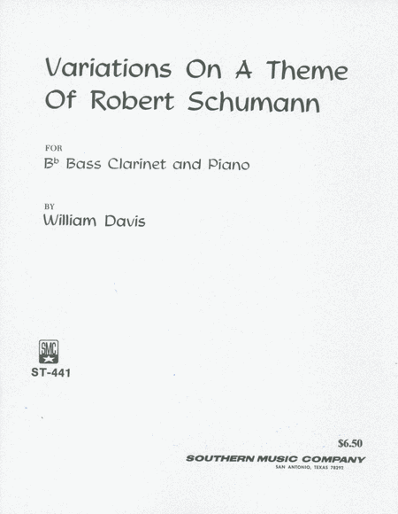 William Mac Davis: Variations On A Theme Of Robert Schumann