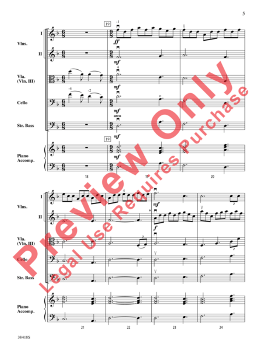 Return to Skye Return to Skye String Orchestra scores gallery preview page 6