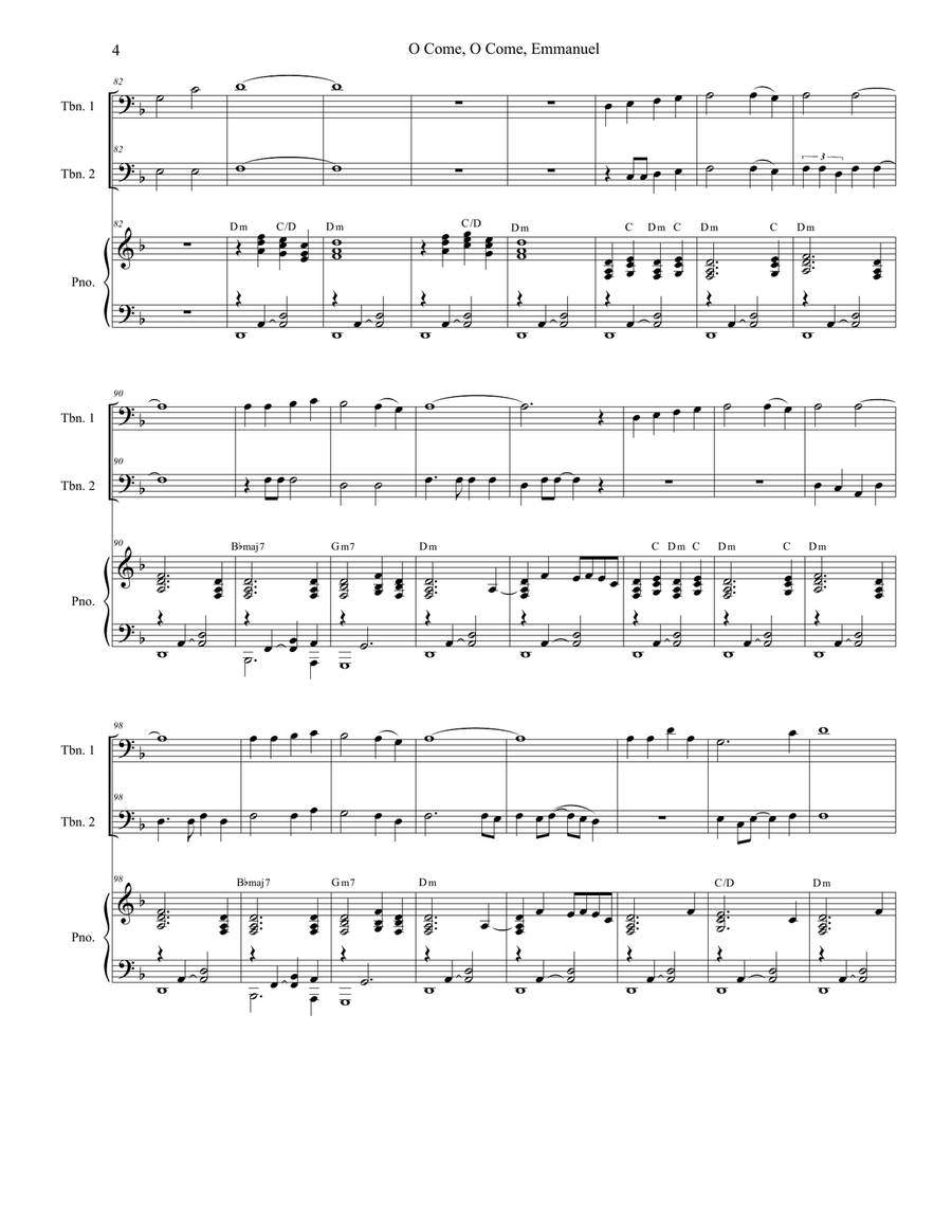 O Come, O Come, Emmanuel (with 