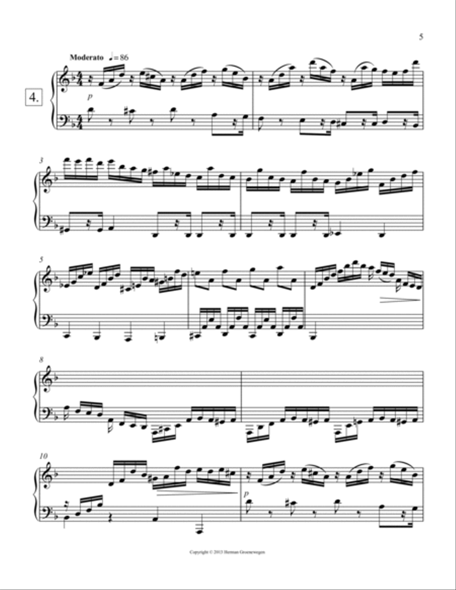 Piano Appassionato Piano Solo scores gallery preview page 5