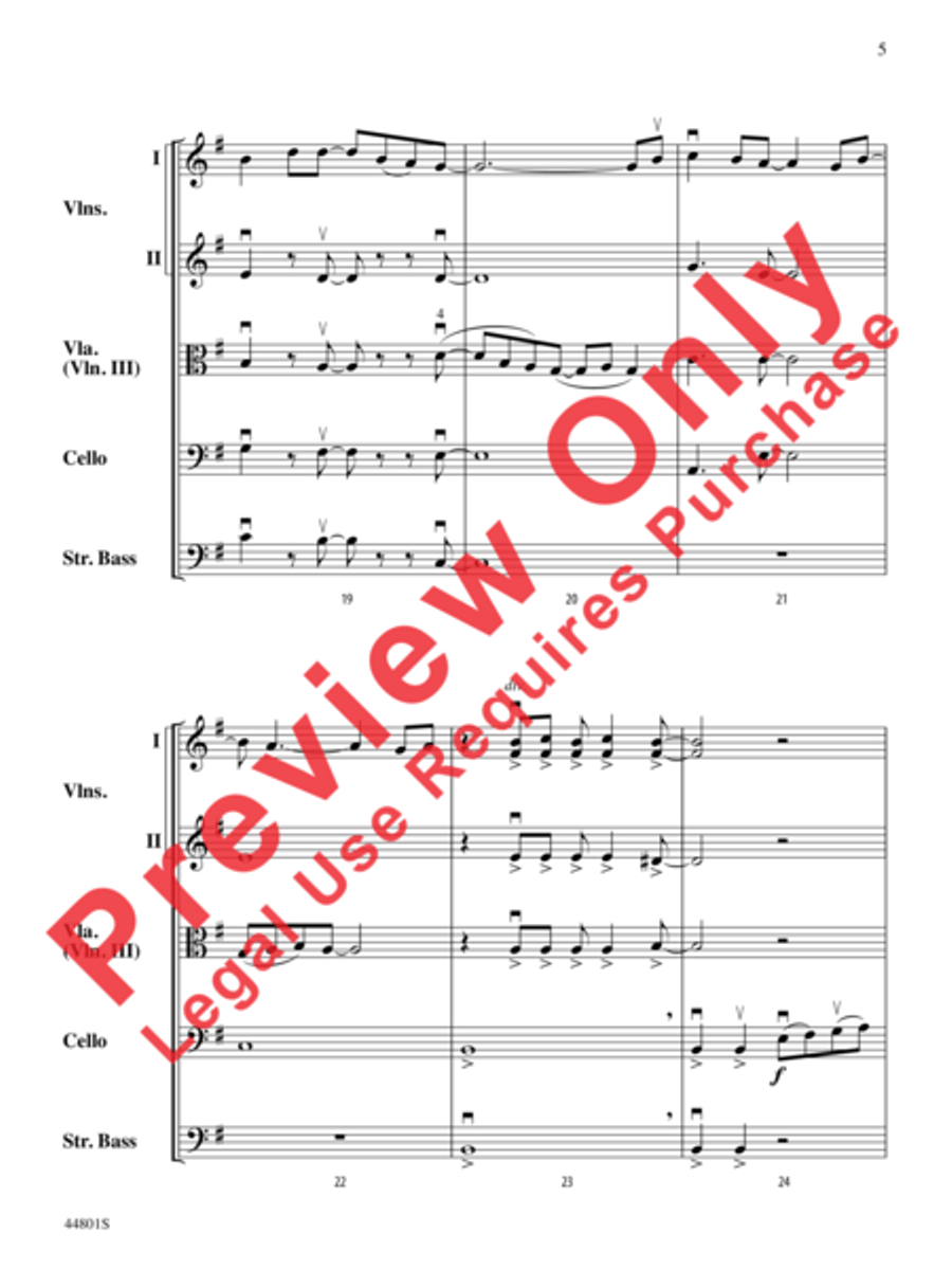 Mary, Did You Know? String Orchestra scores gallery preview page 8